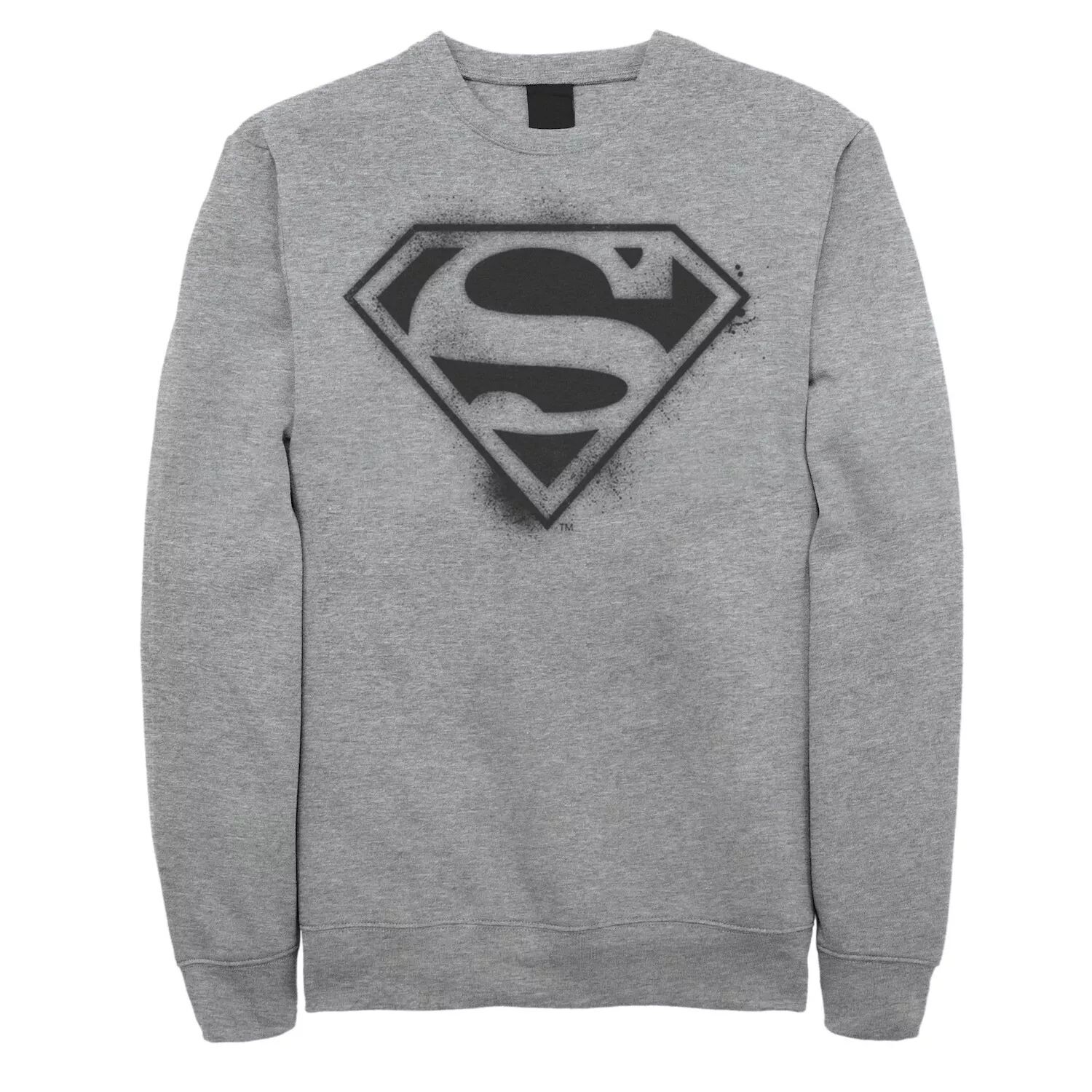 

Мужской свитшот с логотипом DC Comics Superman, аэрозольной краской и трафаретом Licensed Character