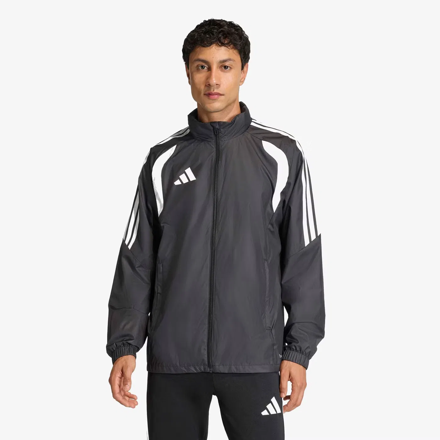 Ветровка с логотипом Tiro26 League Adidas, черный — фото 2