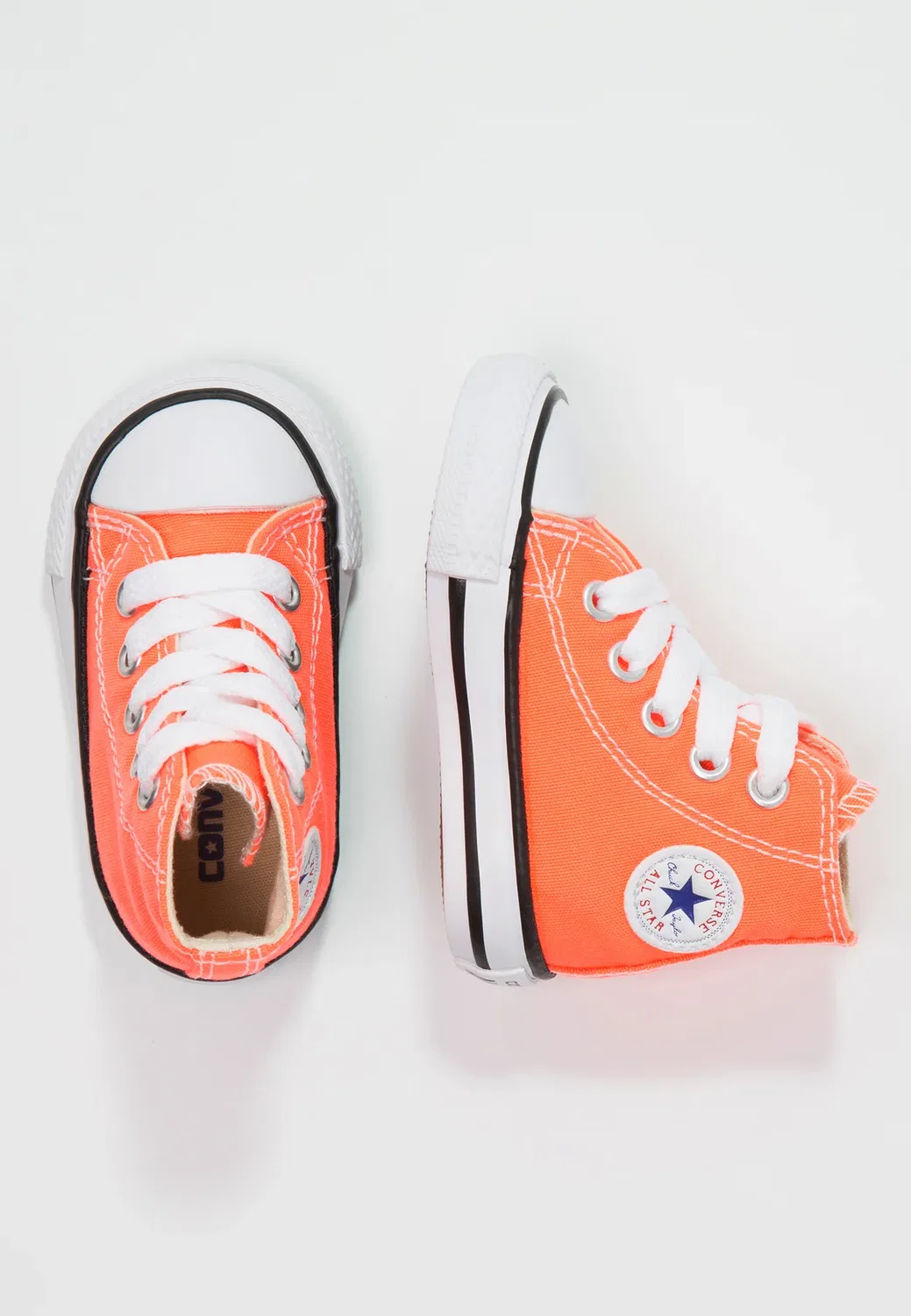 Кроссовки Chuck Taylor All Star - высокие кроссовки Converse, Hyper Orange — фото 2