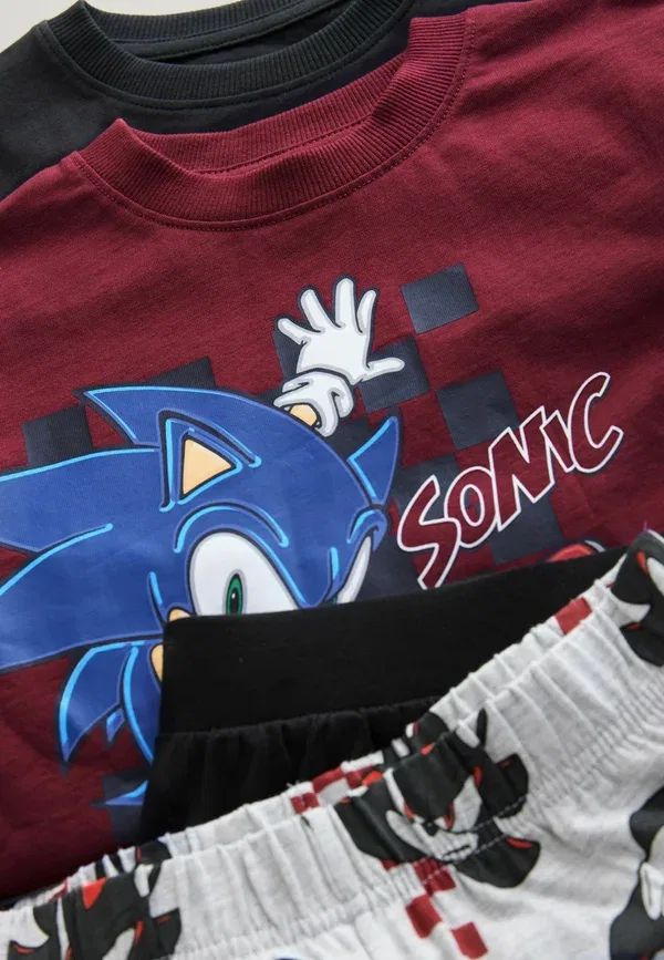 Пижамный комплект из 2 предметов с принтом Sonic the Hedgehog, Next, Multi Sonic — фото 4