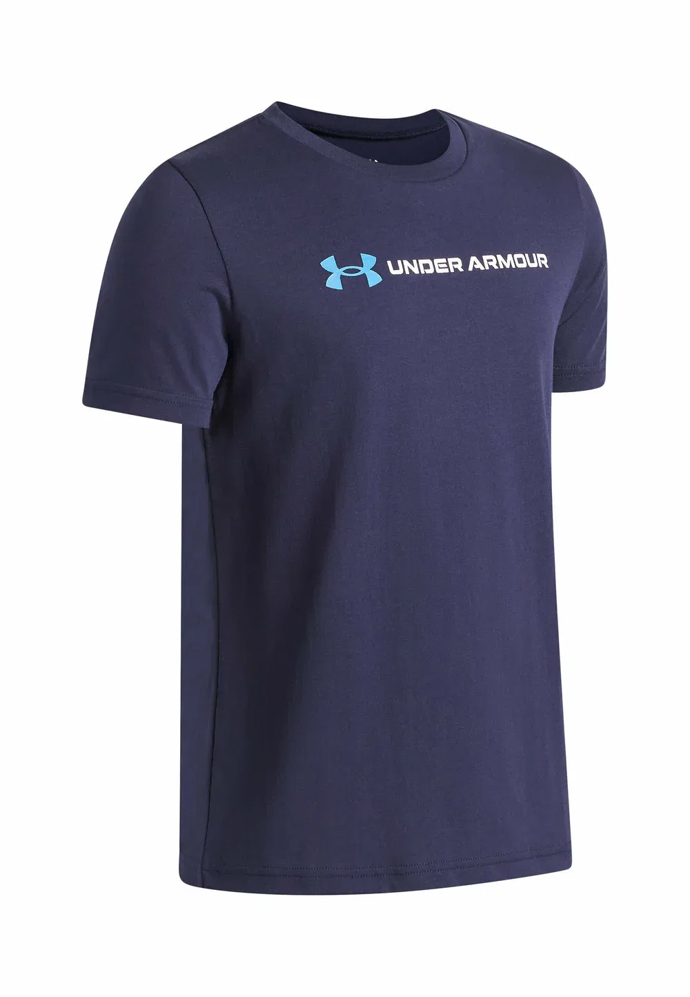 Логотип-Надпись - спортивная футболка Under Armour, Midnight Navy — фото 3