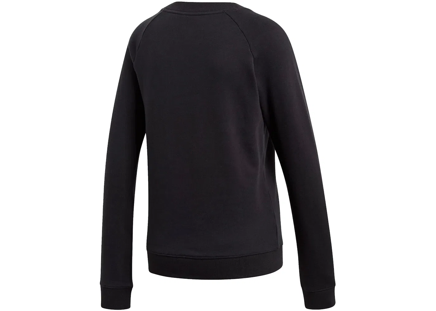 Женский свитшот с длинным рукавом Adidas Trifoil Crewneck, Black/White — фото 2