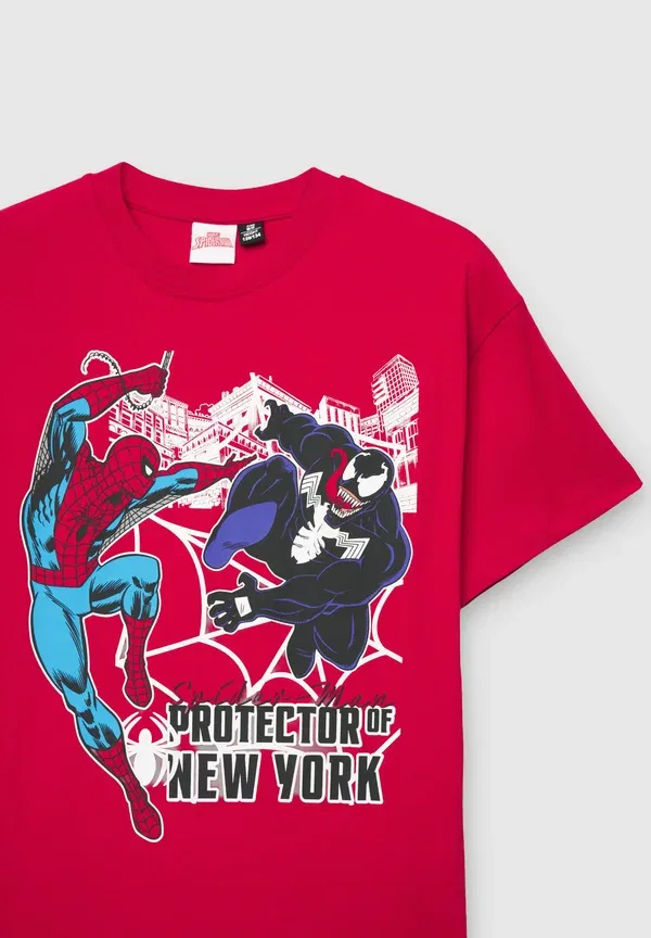 Футболка с принтом Marvel Spider-man Terranova, Rosso Vivo, ярко-красный — фото 3