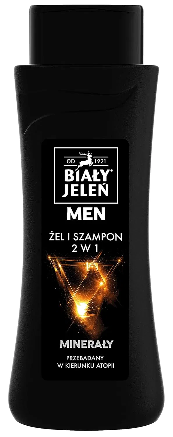 Гель-шампунь 2-в-1 с минералами BIALY JELEN, 300 мл