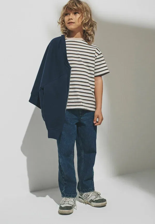 Толстовка на молнии, 4 шт, Regular fit, The Set, Navy Blue, Green, Cream, темно-синий/зеленый/кремовый