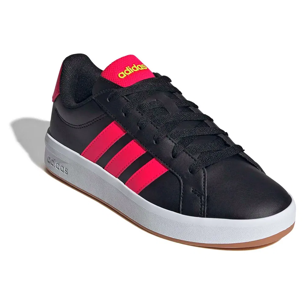 Детские кроссовки для девочек с классическим дизайном Grand Court 3.0 Adidas, Black — фото 2