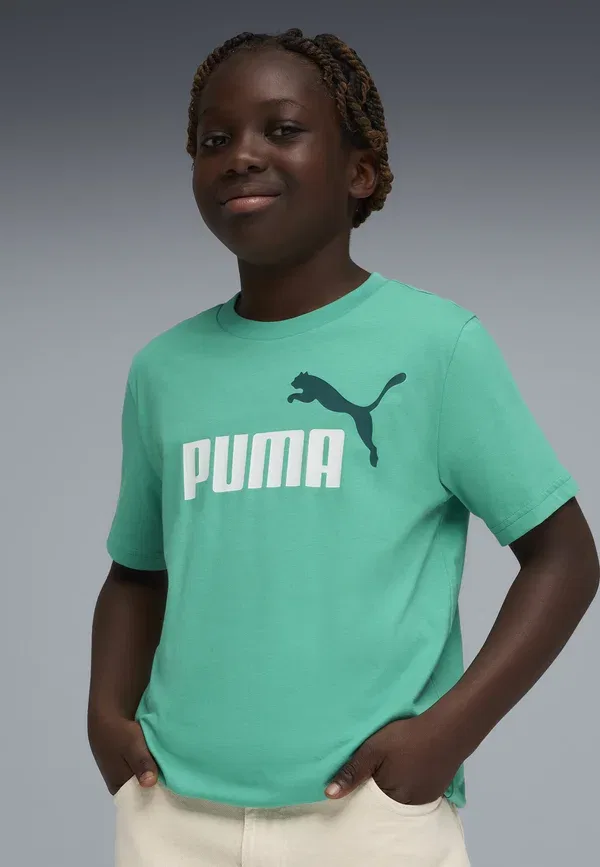Футболка с принтом Puma, ярко-зеленый — фото 2