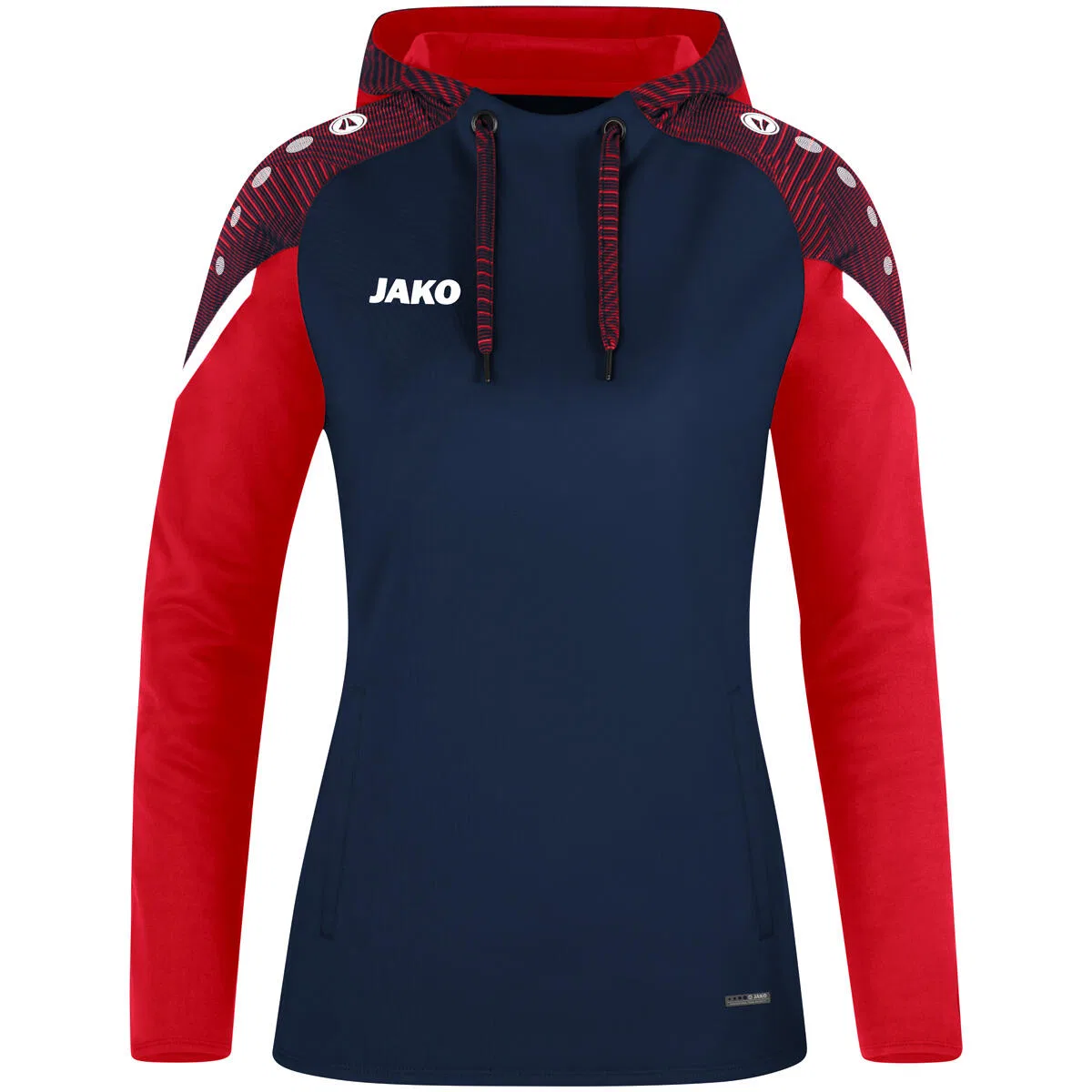 Детское худи Performance Jako, Mitternachtsindigo Rot