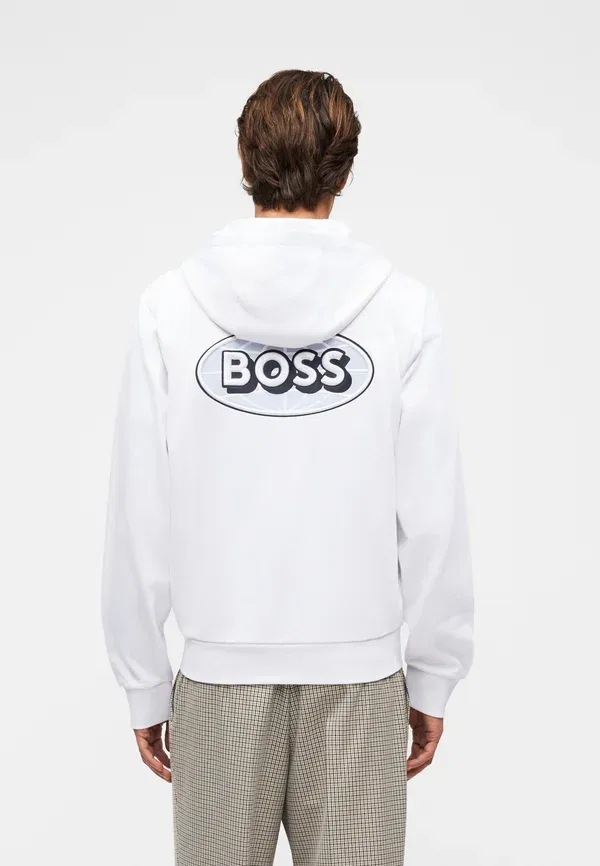 Толстовка на молнии Boss, белый — фото 3