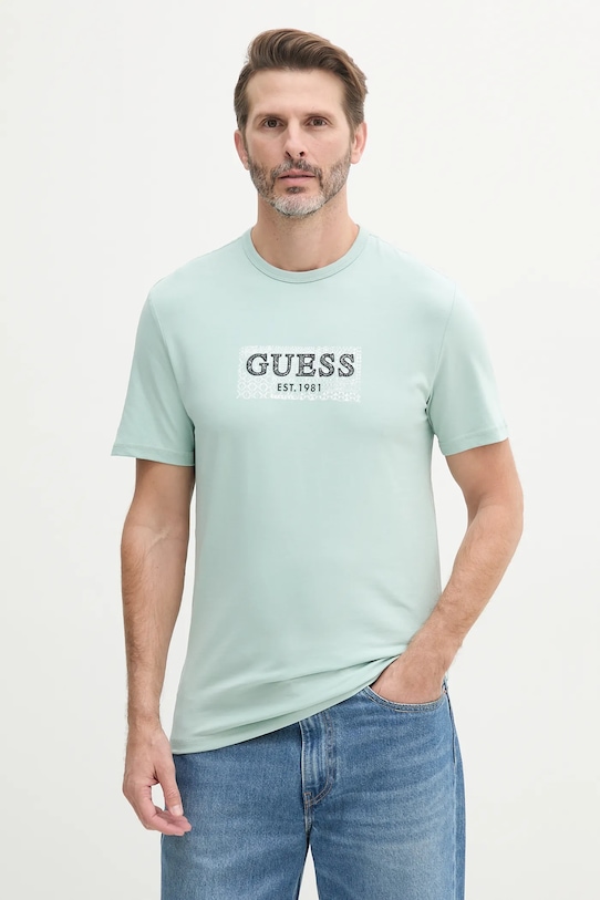 

Футболка Guess, зеленый