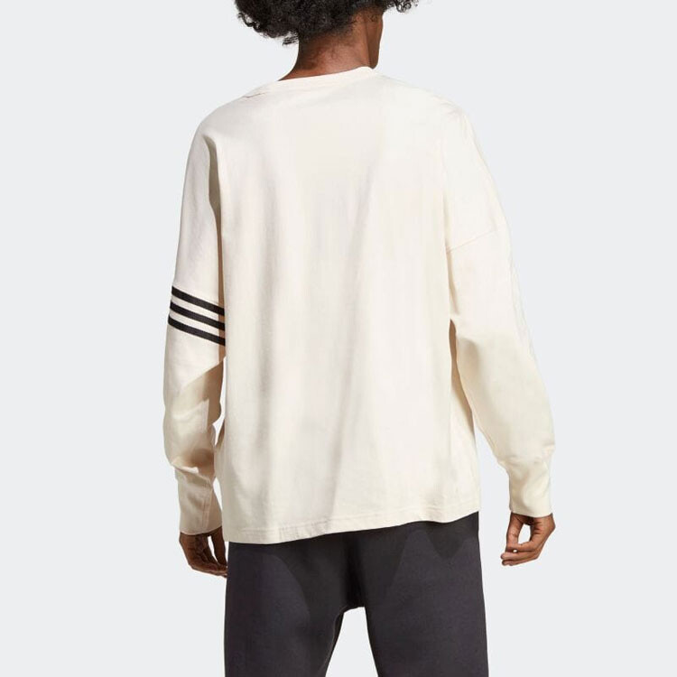 Футболка Adicolor мужская цвета слоновой кости Adidas Originals, белый — фото 4