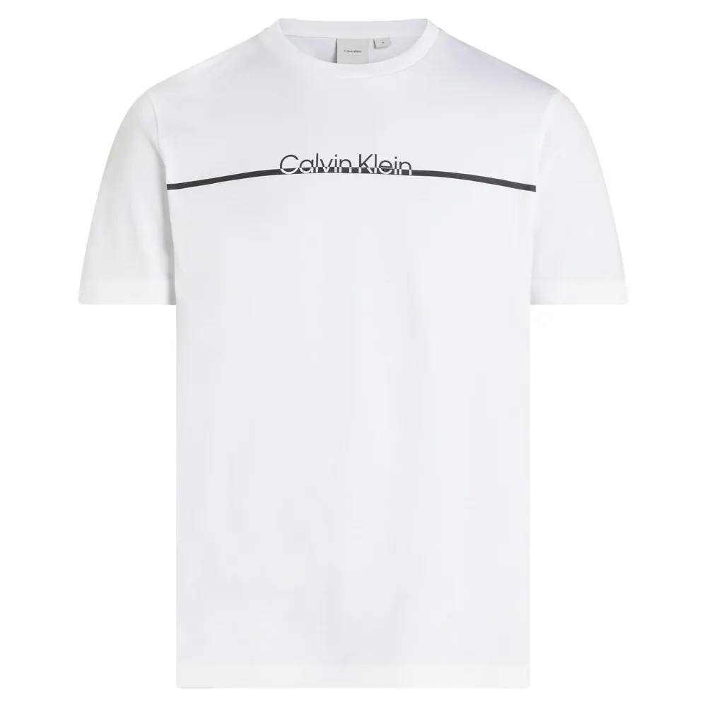 

Футболка Calvin Klein Split Line Logo, белый
