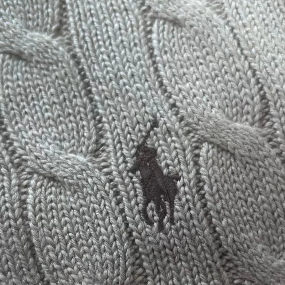 Мужской свитер с круглым вырезом Polo Ralph Lauren, Oat — фото 4