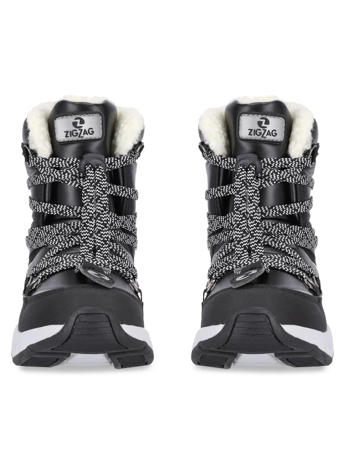 Снегоступы для девочки Turriea Kids Boot Zigzag, черный — фото 3