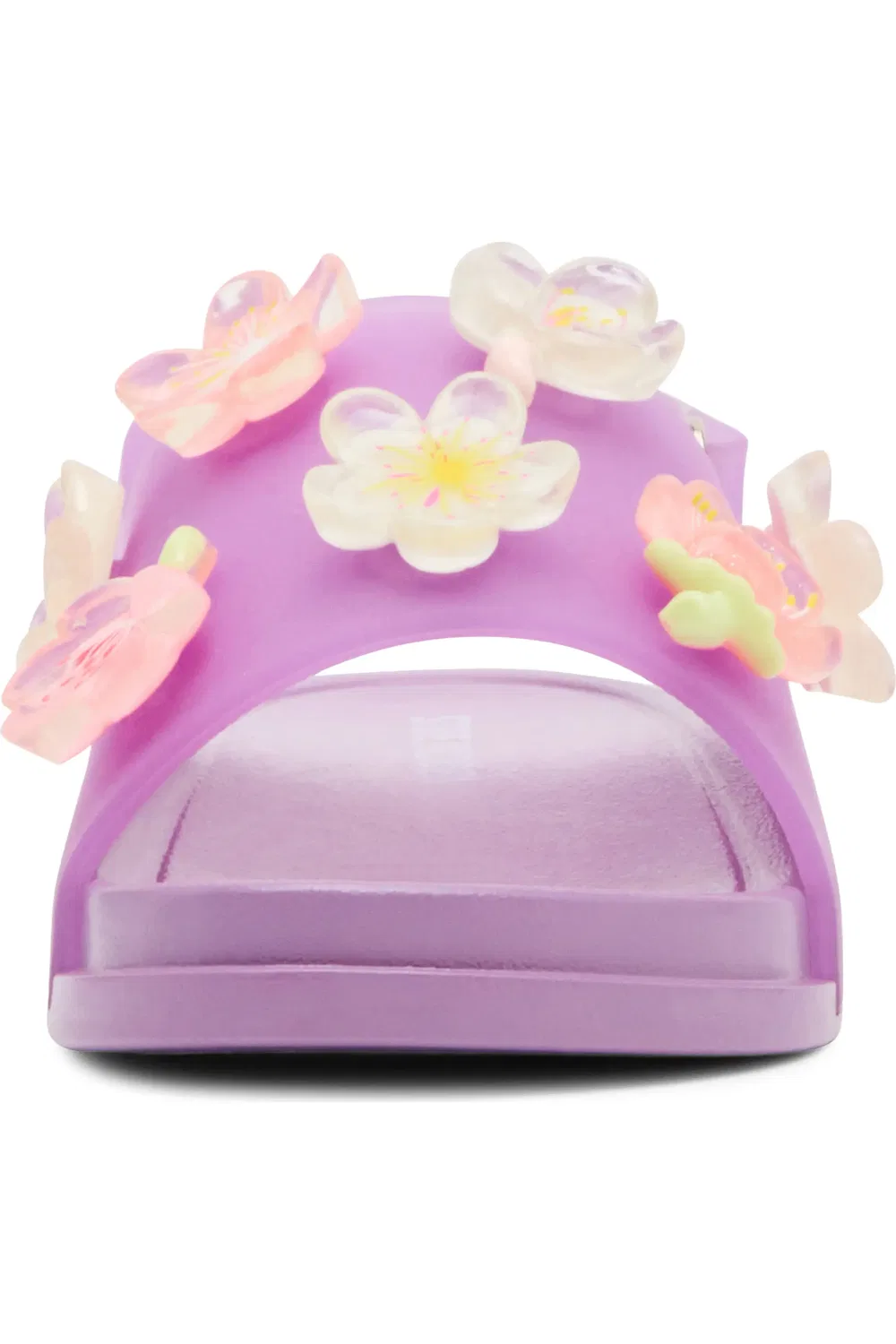 Сандалии детские с цветочным декором Tivey Steve Madden, Purple — фото 3