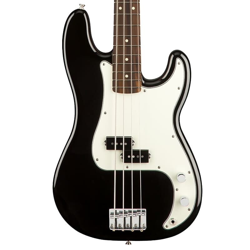 

Бас-гитара Fender Player Precision Bass — черная с накладкой Pau Ferro