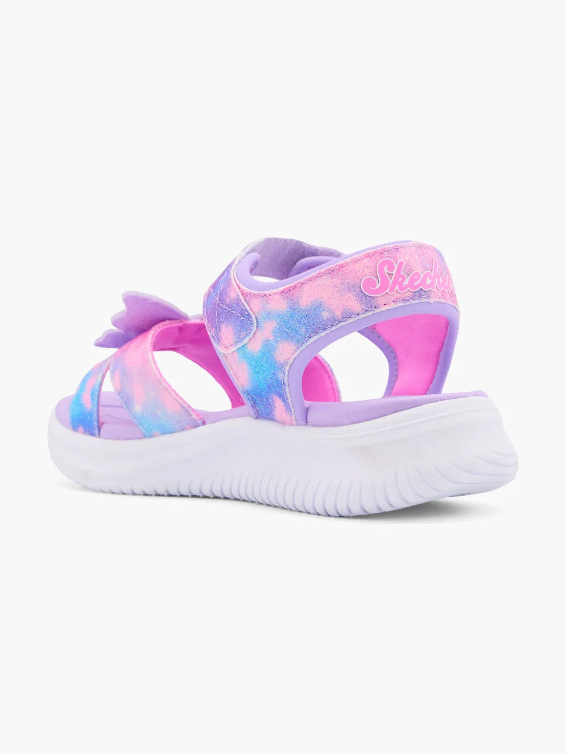 Детские сандалии с подсветкой Skechers, фиолетовый — фото 3