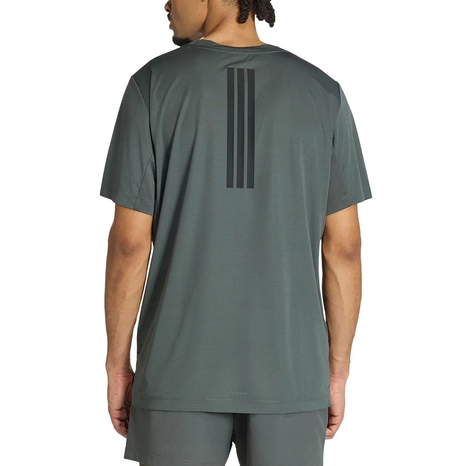 Мужская футболка D4T Primelift Short Sleeved Top Asia Sizing 'Grey' adidas, серый — фото 3