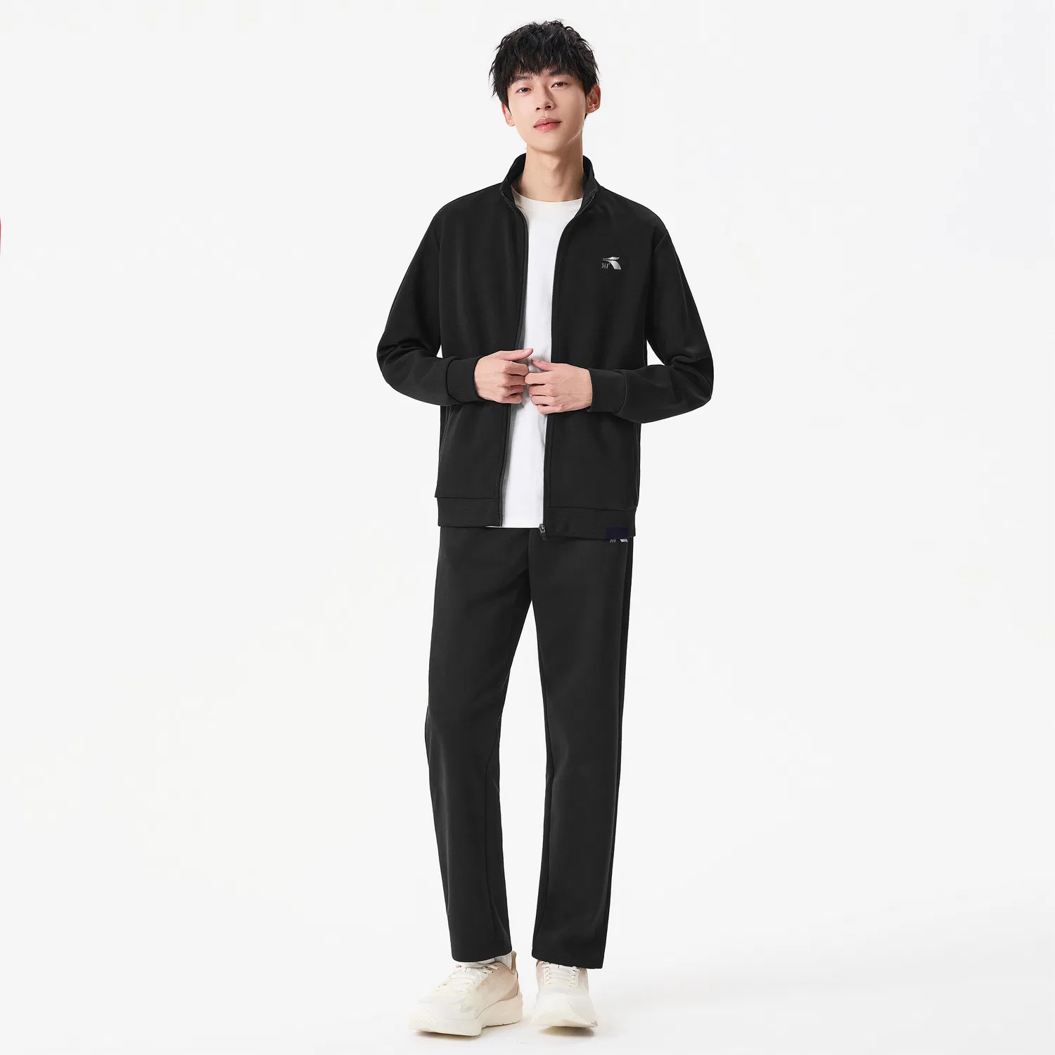 Детский спортивный костюм со стойкой Унисекс Casual Sportswear 361°, черный — фото 4