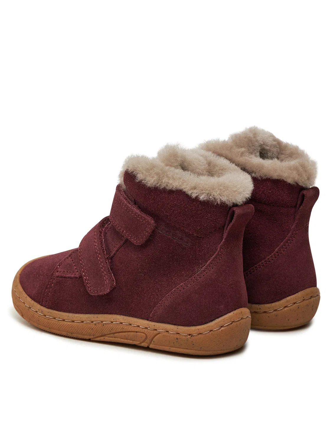 Сапоги для девочки Minni Suede Froddo, темно-красный — фото 3