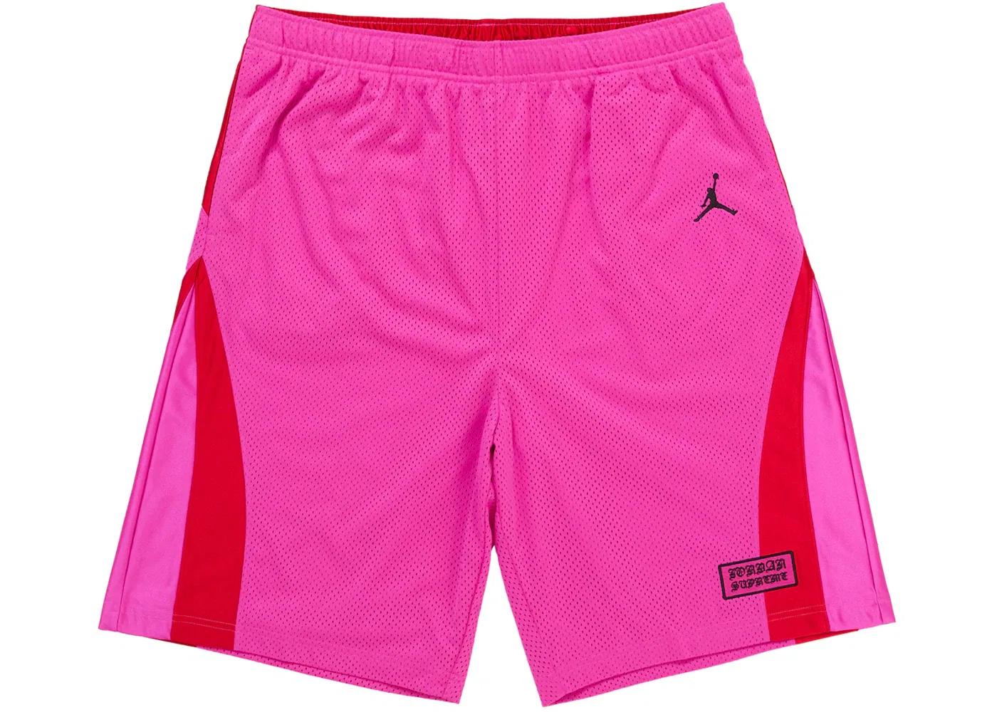 Мужские шорты с сетчатым материалом Supreme Jordan Short SS26 Supreme, Pink