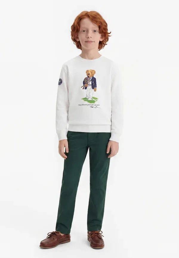 Свитшот с принтом Polo Ralph Lauren, белый