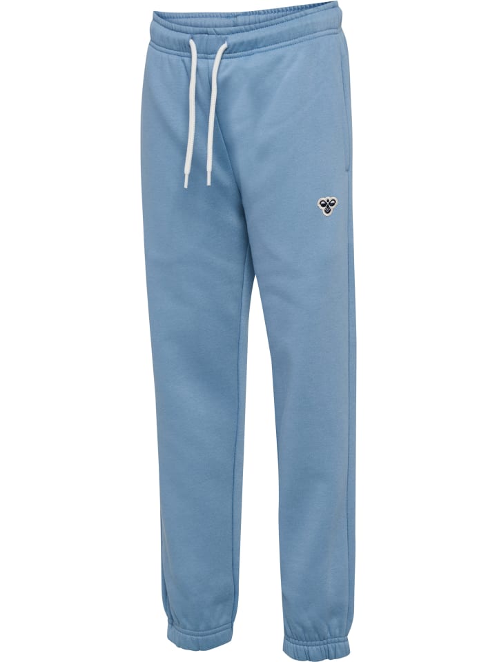 Hummel Брюки с регулируемой талией Hmljr Loose Kids из выцветшего денима — фото 4