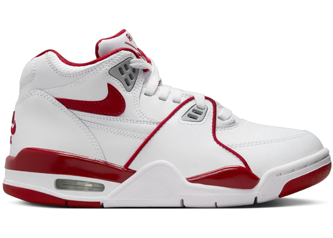 Детские кроссовки Lifestyle Nike Air Flight 89, White Wolf Grey Varsity Red