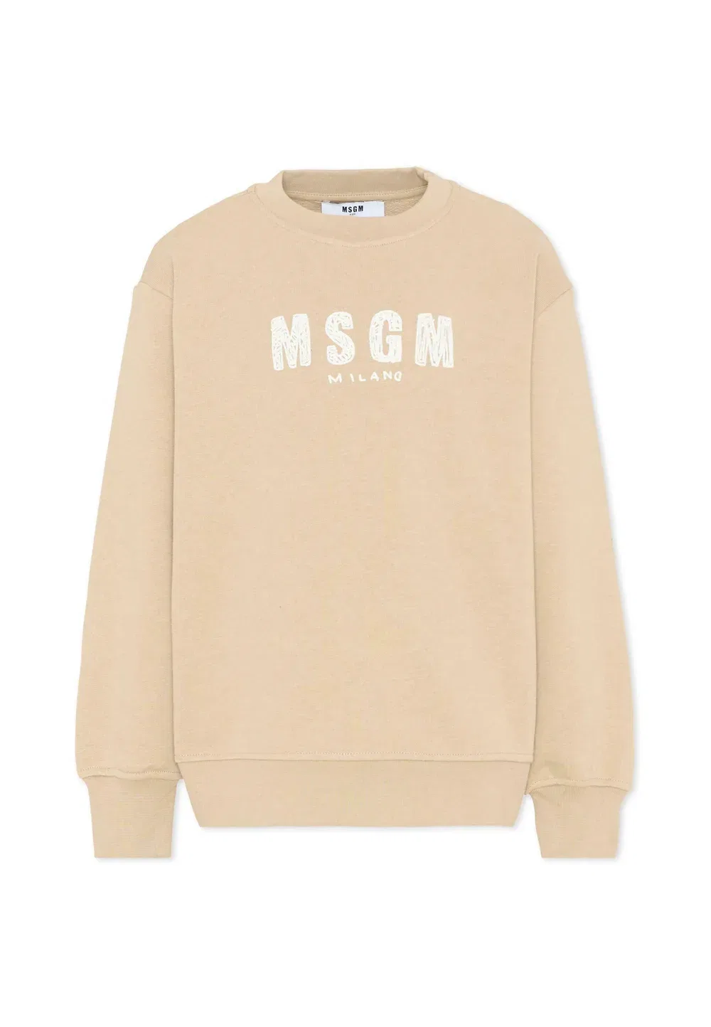 Толстовка Felpe унисекс Msgm, Beige