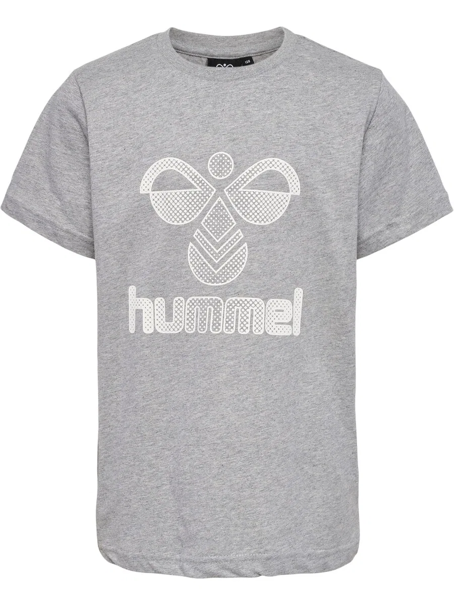 Спортивная футболка Hummel Performance Shirt 'PROUD' в серо-пятнистом цвете