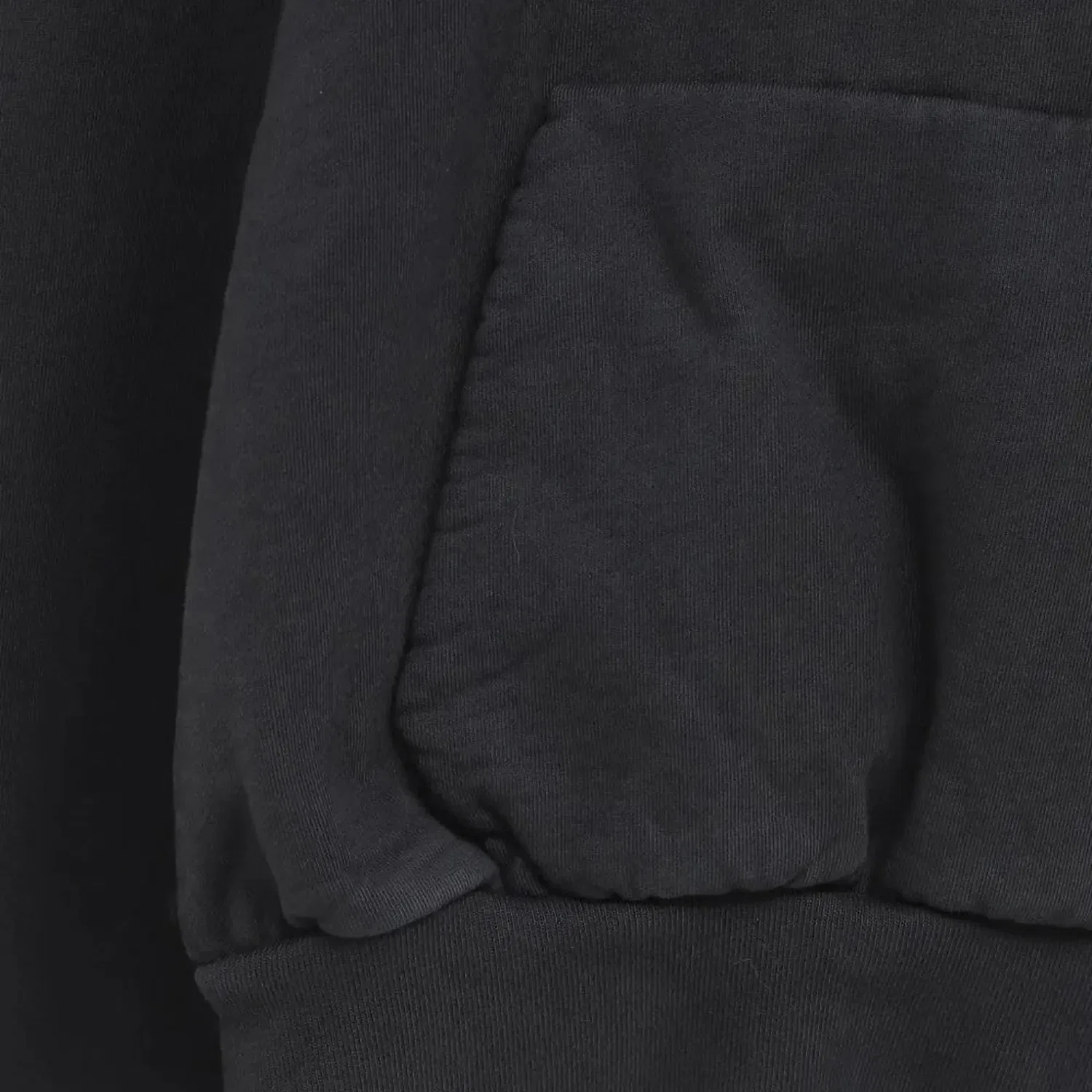Толстовка Fear of God Classic Fit Half Raglan Pocket Hoodie, черный — фото 3