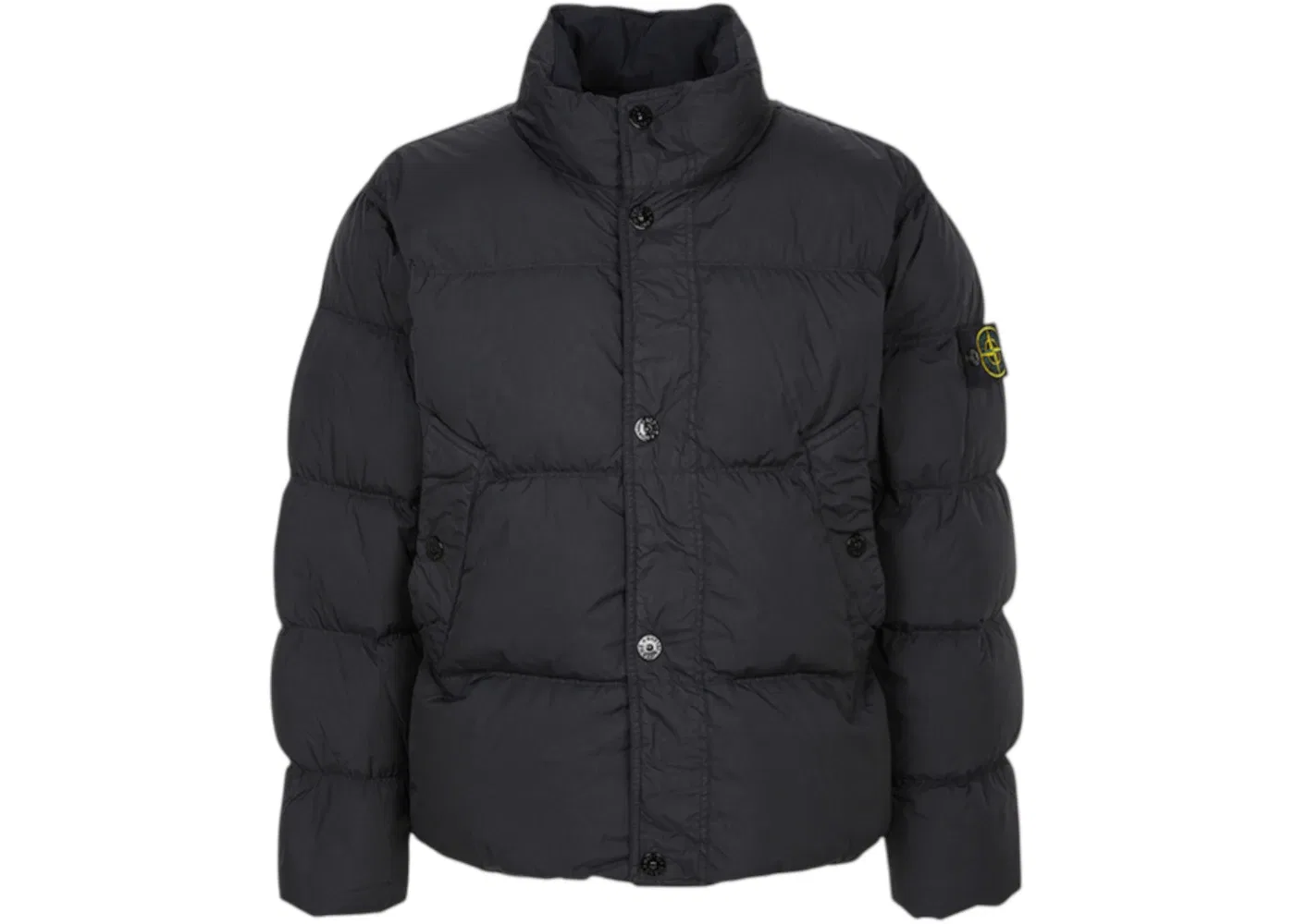 Мужская куртка-пуховик с утеплителем Stone Island, Black