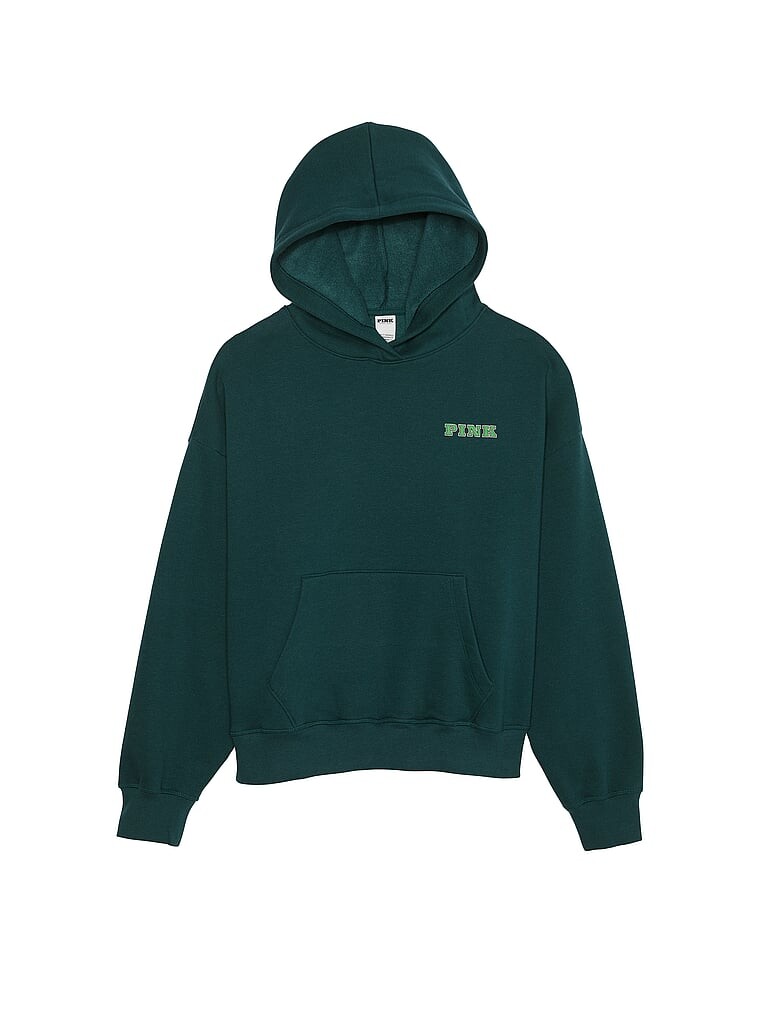 

Толстовка Victoria's Secret Pink Ivy Fleece Campus, темно-зеленый