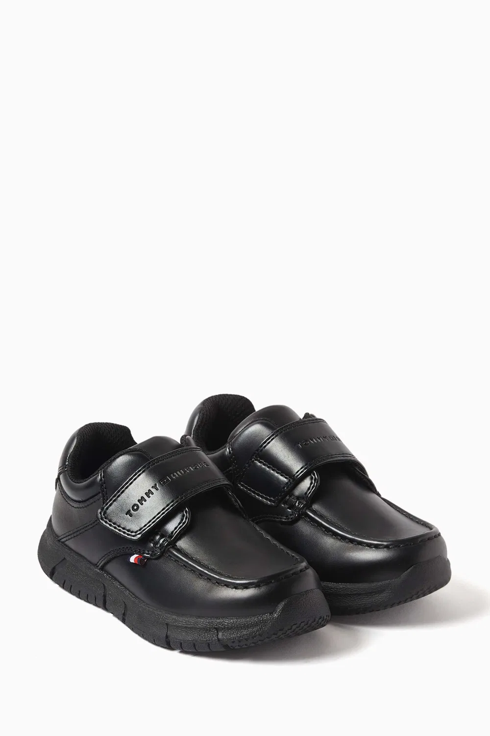 Мокасины на липучке с логотипом Tommy Hilfiger