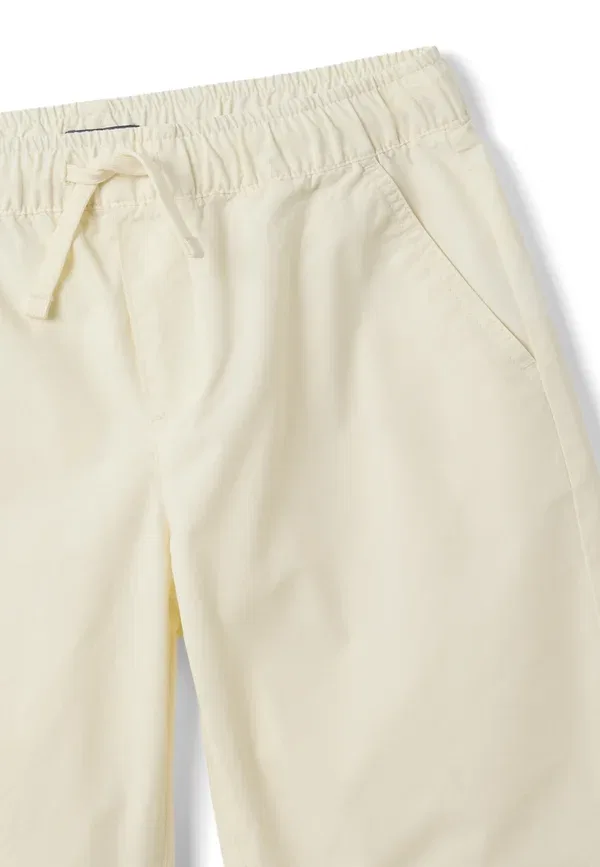 Шорты из хлопка, модель Shorts with elasticated waist - tracksuit bottoms, Ovs, beige, бежевый — фото 3