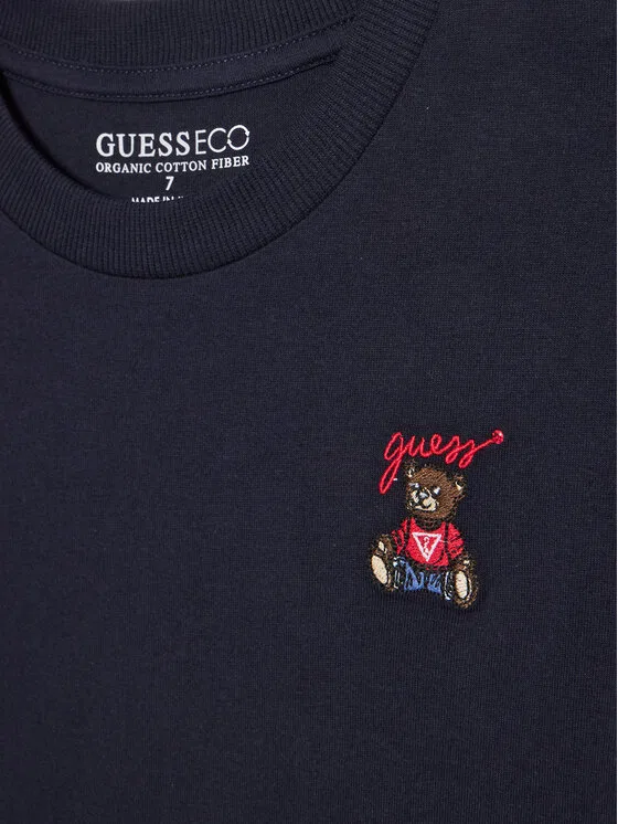Футболка oversize Guess, темно-синий — фото 3