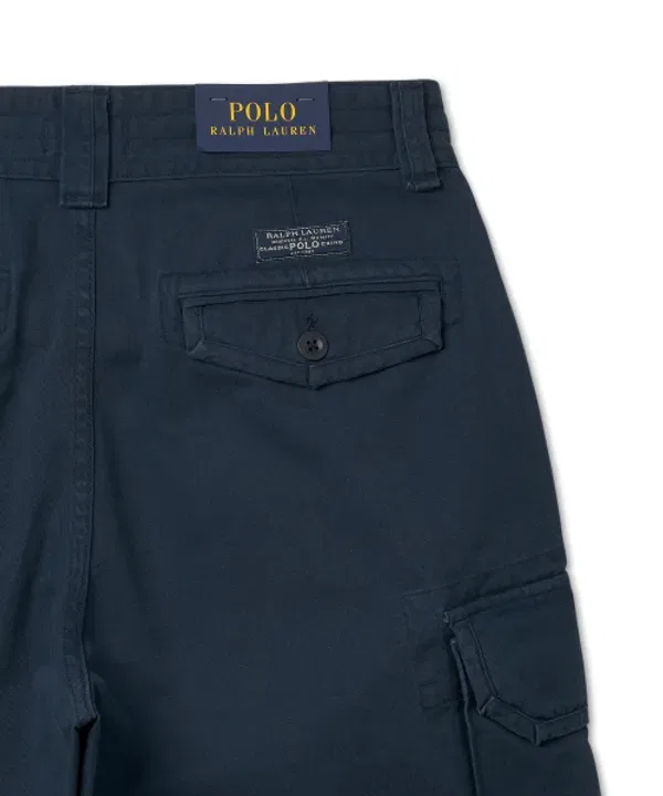 Шорты карго классические, 26.7 см, Polo Ralph Lauren, темно-синий — фото 4