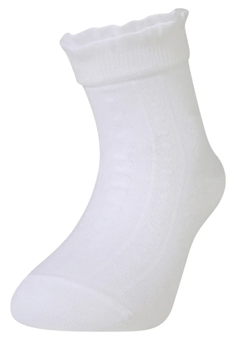 Романтическая сетка - носки Falke, White