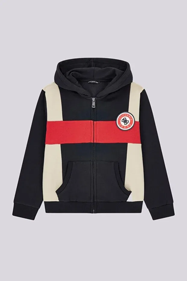 Детские свитшот для мальчиков с принтом Patterned Tracksuit Top Guess, Patterned