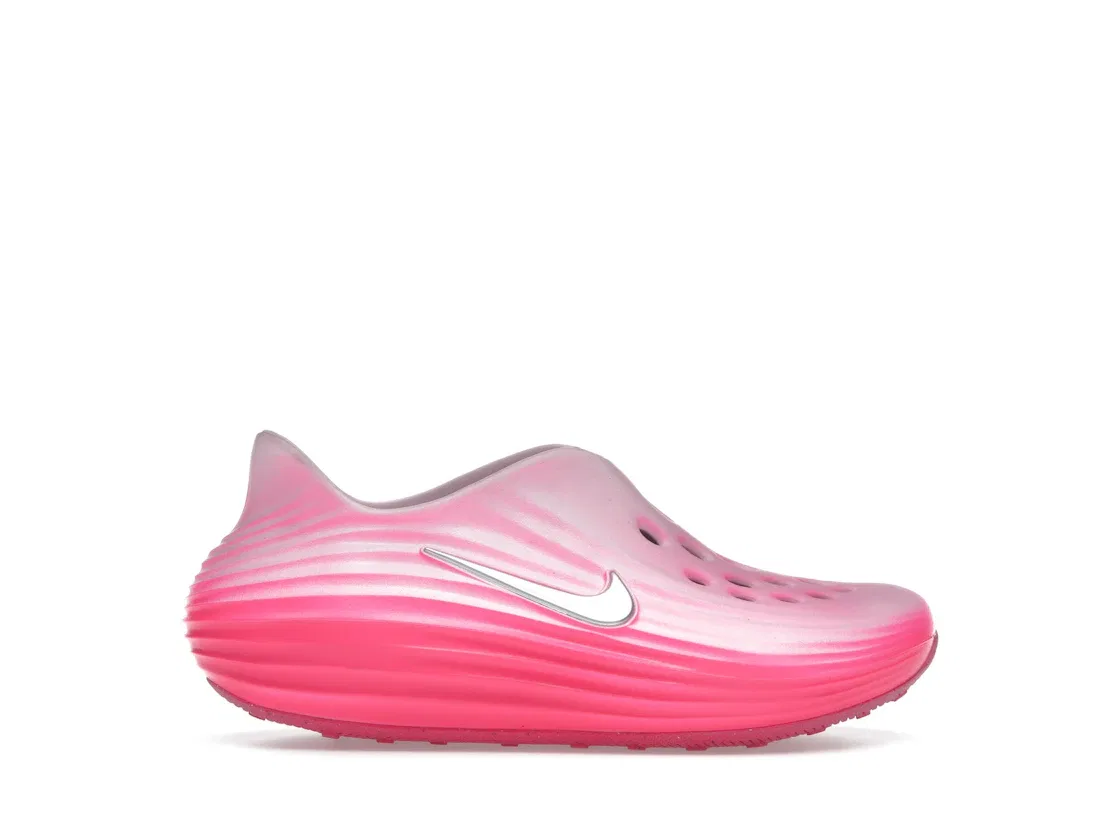 Детские клоги Nike ReactX Rejuven8, Pinksicle/Pink Foam/Metallic Silver