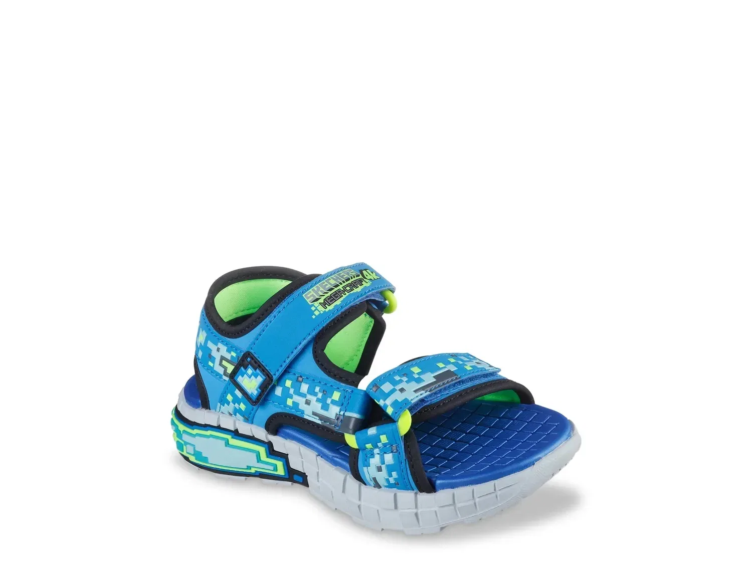 Сандалии Mega-Craft с адаптивной застежкой Skechers, синие