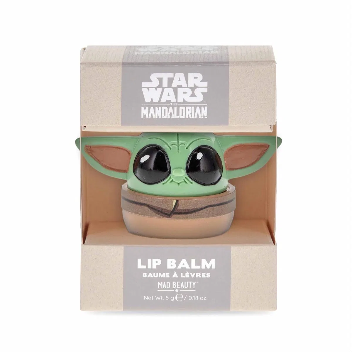 Бальзам для губ Star Wars Grogu, MAD Beauty, 40 г, Beige
