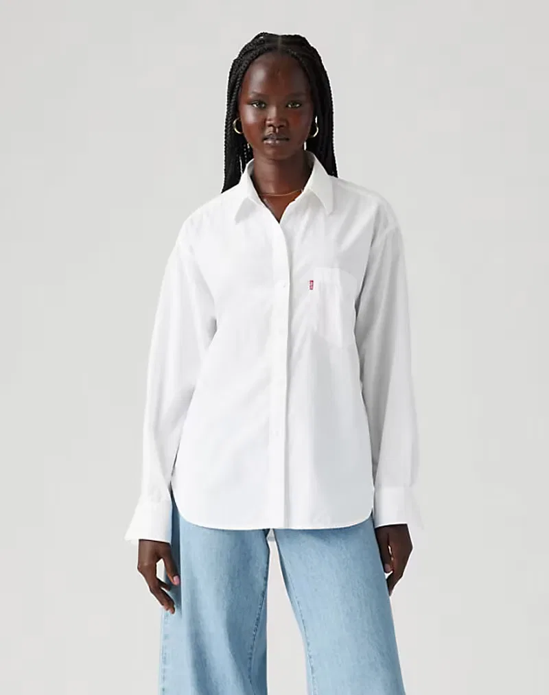 Рубашка boyfriend Harlie Levi's, белый