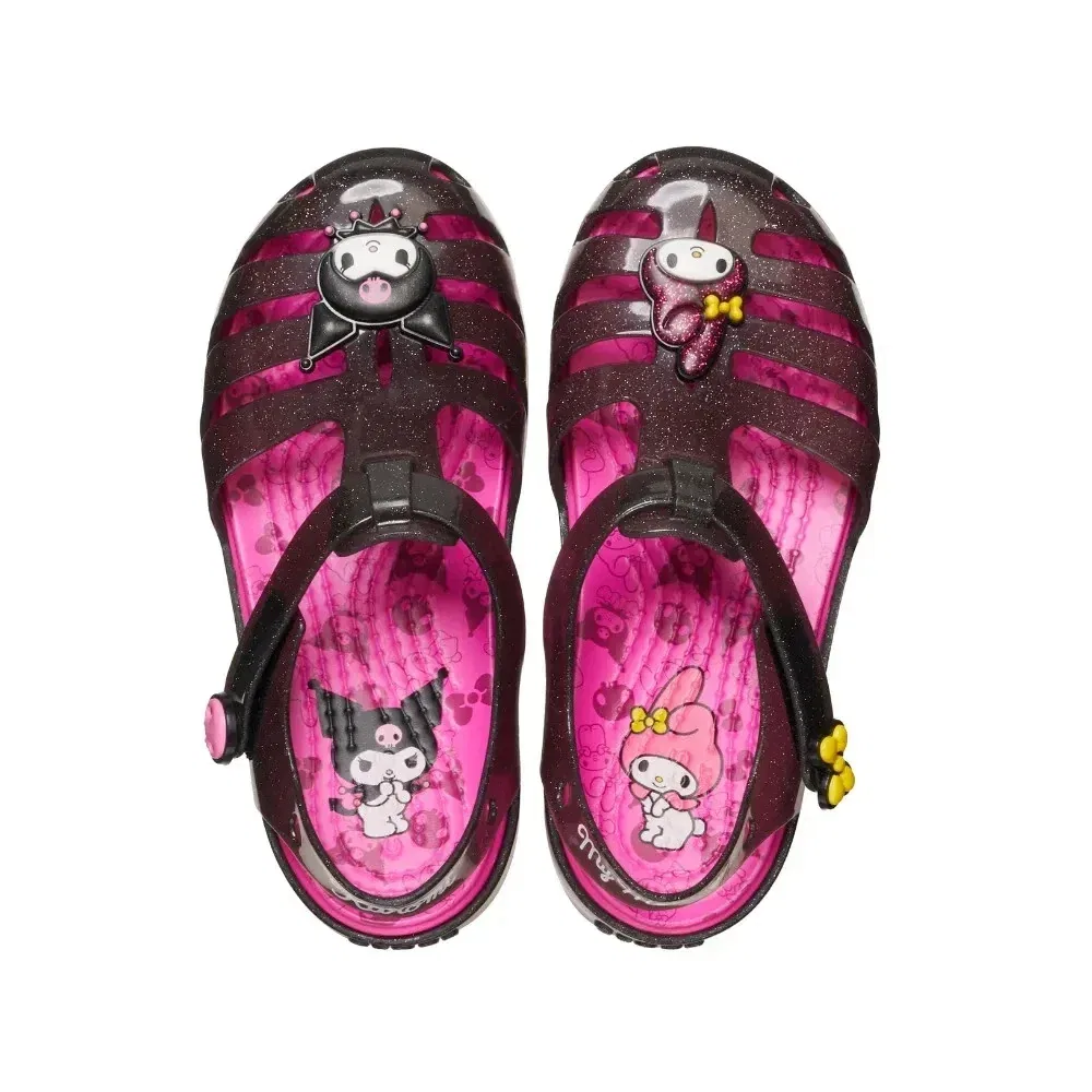 Детские сандалии Crocs, Isabella My Melody & Kuromi Multi — фото 4