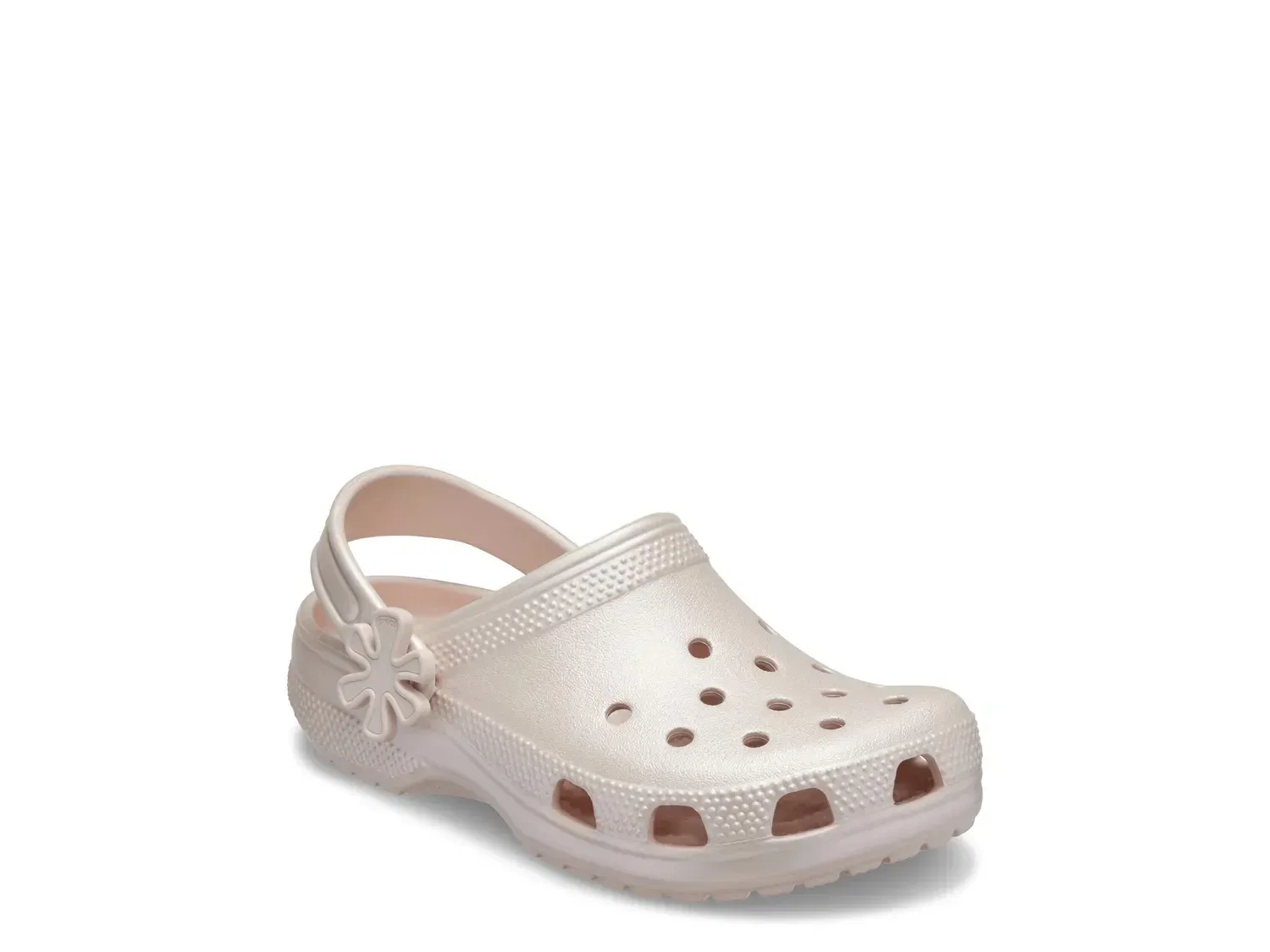 Клоги Classic Pearl Shine, Kids, Crocs, кварц