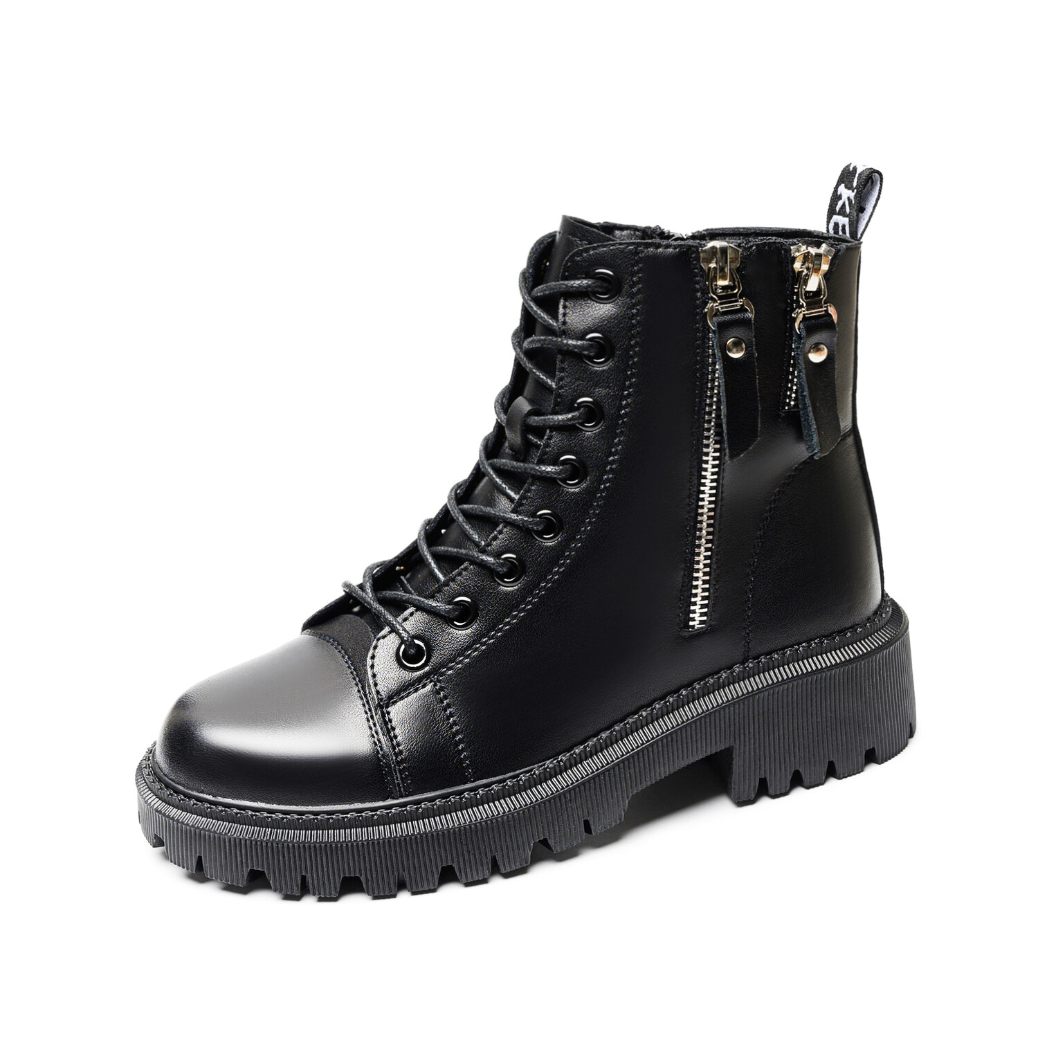 

Ботинки Martin Boot женские Help, цвет Black Fleece-Lined