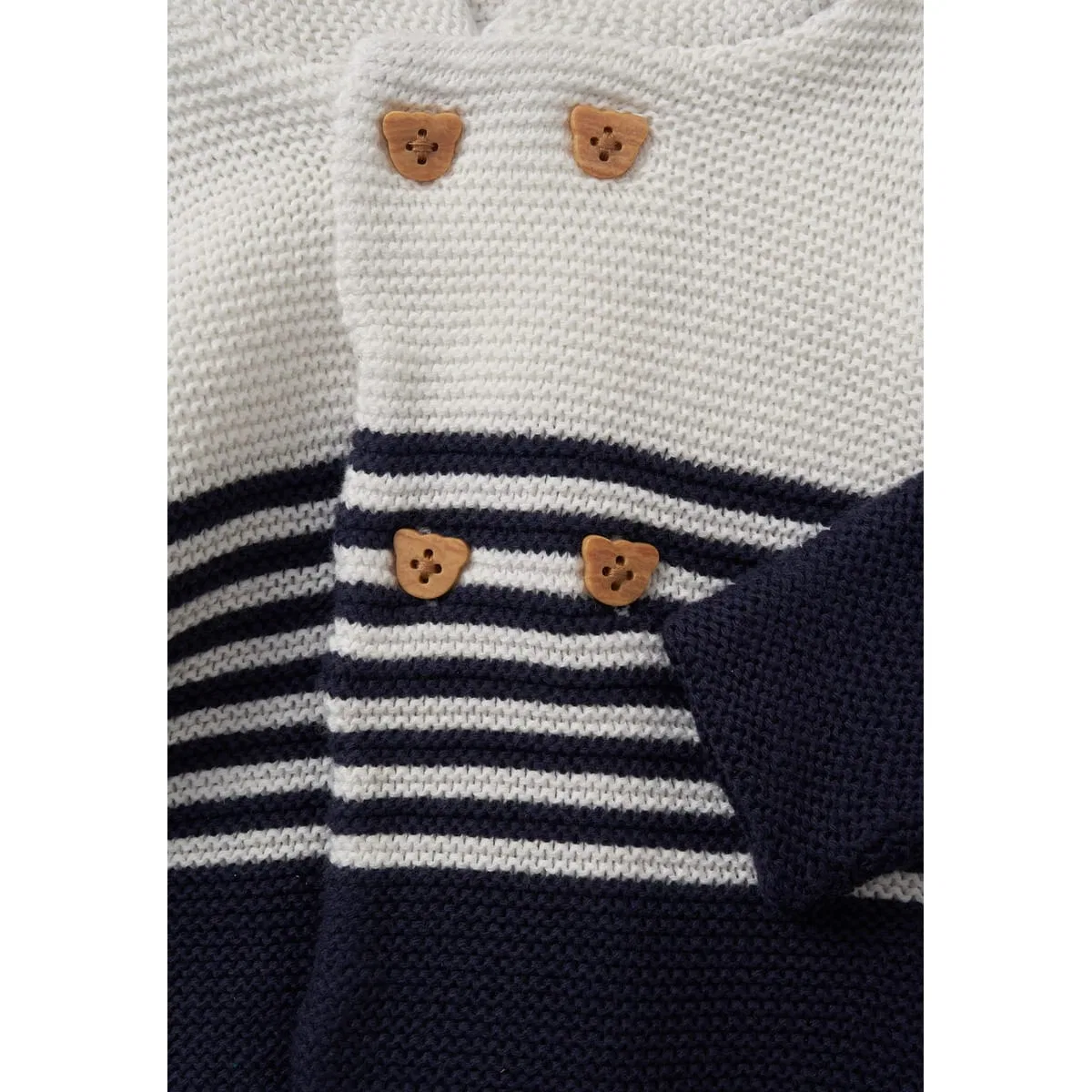Утепленный костюм для малышей с медвежьими ушками Rock a Bye Baby Boutique, мультиколор — фото 4