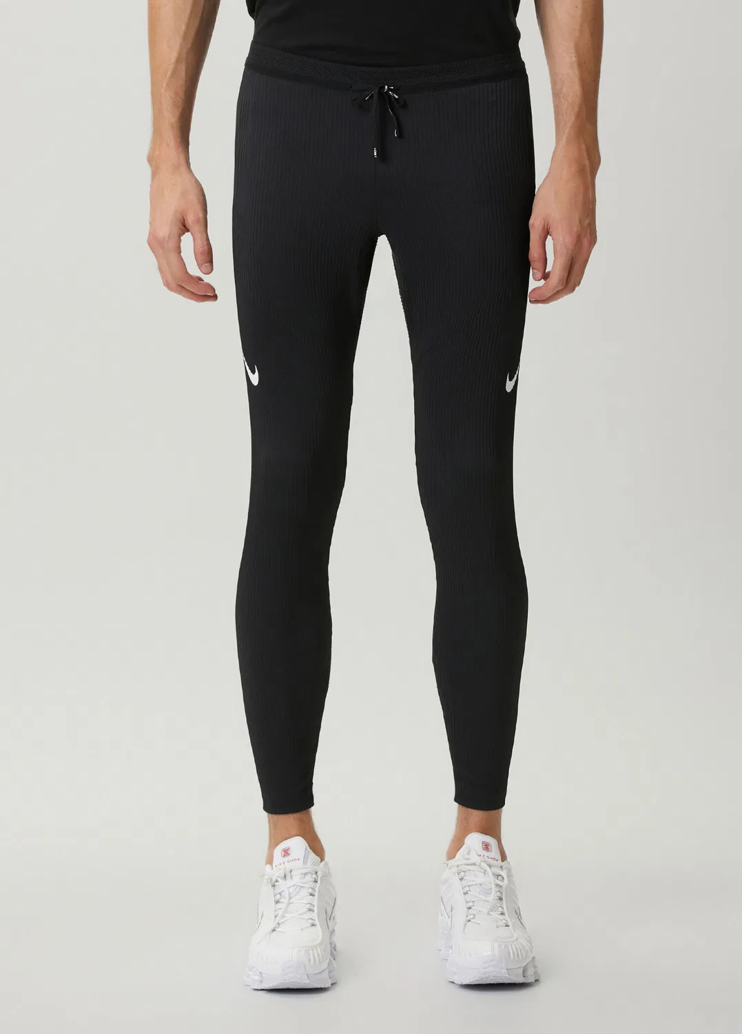 Леггинсы для бега Aero Swift Dri-FIT ADV Nike, Black-Grey — фото 3