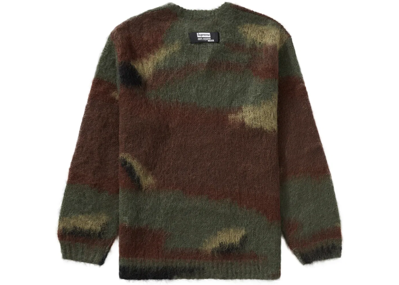 Мужской свитер с принтом Junya Watanabe CdG Man Supreme, Olive — фото 2