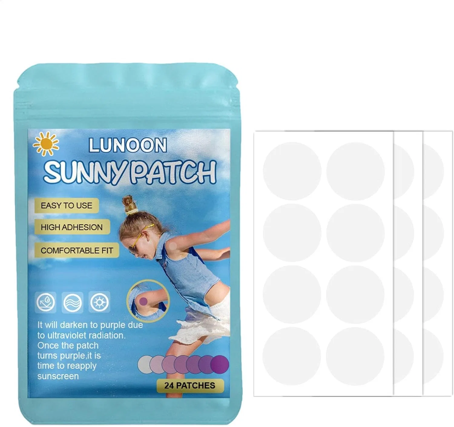 UV Sticker Sun Protection Sticker, Bkljkf, Single Attributes